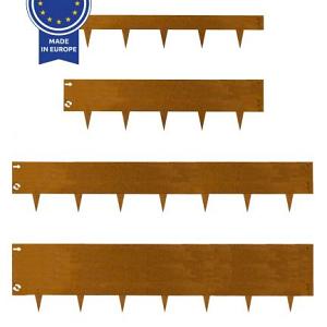 Multi edge METAL corten afboording 100x17,5cm