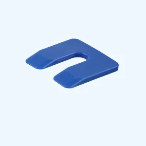 Uitvulplaatje 50x50x4 mm blauw (48 st)