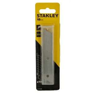 Stanley reserve afbreekmesjes 18 mm / 10stuks