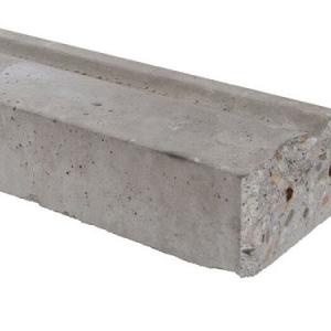 latei beton 10 cm breed (buiten|) grijs per  m1