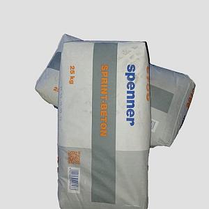 Spenner sprintbeton / turbobetonmortel 25 kg ( papieren zak )