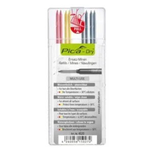 Pica-dry marker stiftenset ( 4 zwart, 2 rood, 2 geel )