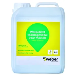 Weber waterdicht voor mortel 2,5 liter