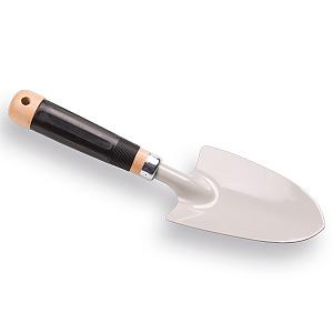 plantschopje met houten greep