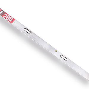 BMI Strijklat met 2 libellen en 2 handgrepen 200cm