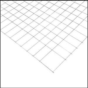 Cementdekvloermat gegalv. 50x50x2 mm 2x1 m