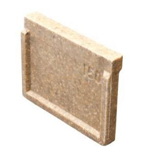 Polyester betongoot eindstuk zonder uitloop