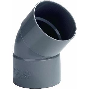 pvc bocht mof/mof 75mm 45