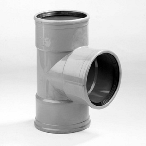 pvc manchet t stuk 3 mof 125mm 90 klasse 41