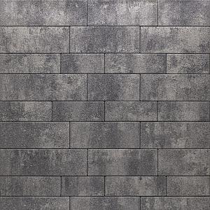 Alp.X3.502 -  banen - grijs - zwart gemêleerd