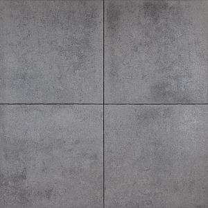 Alp.X2.406 - 60x60x4 cm. - grijs  gemêleerd