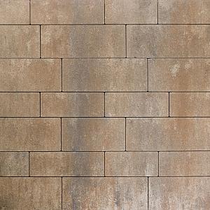 Alp.X2.412 - banenverb. 8 cm. - bruin- oranje gemêleerd