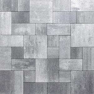 Alp.X2.413 - gr-wv- 6 cm.. - licht grijs gemêleerd