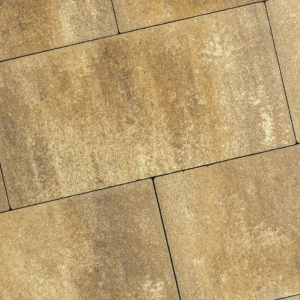 Alp.X2.418 - 30x15x8 cm. - geel - antraciet gemêleerd