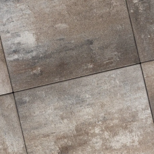 Alp.X2.420 - 20x30x6 cm - bruin- oranje gemêleerd