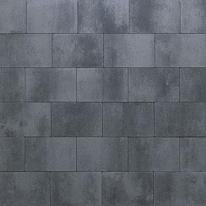 Alp.X1.305 - 20x30x6 cm - zwart-grijs gemêleerd