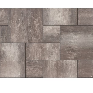 Alp.X1.308 - Groot wilverband 6 cm - rood gemêleerd