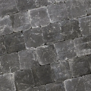 Alp.X2.201 - 21x6,8x6 cm - zwart gemêleerd getrommeld