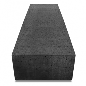 Oud Hollands Zitelement Recht 100x60x40 cm - Carbon