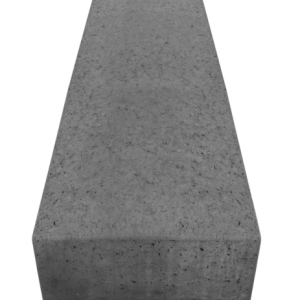 Oud Hollands Zitelement Recht 200x60x40 cm - Antraciet