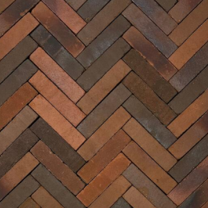 Island.XG.109 - DF 20x6,5x6 cm - rood - paars donker- bezand getr.