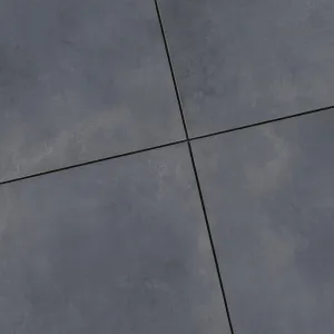 Keramische tegel - Alp.XC.1402 - 60x60x4 cm Zwart