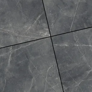 Keramische tegel - Alp.XC.1405 - 60x60x4 cm Zwart