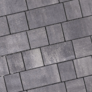 Alp.X2.431 - wave - wv- 6 cm. - grijs - zwart gemêleerd