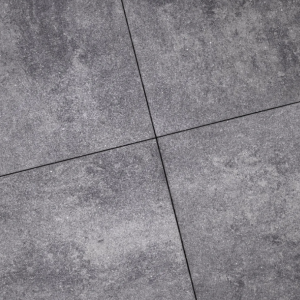 Alp.X2.402 - 60x60x4 cm. - grijs - zwart gemêleerd MICA