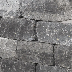 Muurblok - Alp.X.845 - 30x20x15 cm - bruin - oranje   gemêleerd