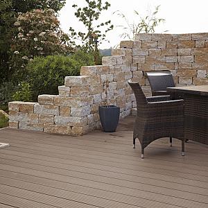 Muurblok - Alp.X.846 - 30x20x15 cm - licht geel gemêleerd