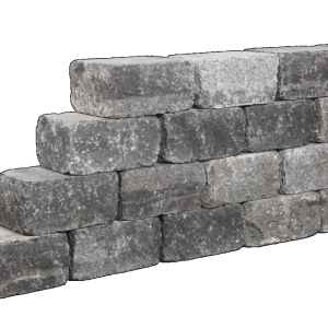 Muurblok - Alp.X.855 - 40x20x15 cm -  licht grijs gemêleerd