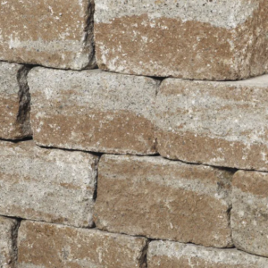 Muurblok - Alp.X.868 - 50x20x15 cm -  geel genuwanseerd