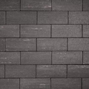 Costa.X2.506- 21x10.5x8 klinkerform - zwart  grijs gemêleerd