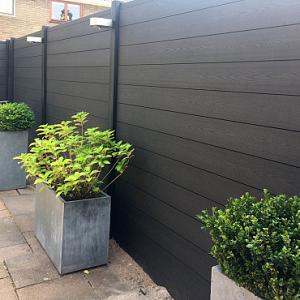 WPC Rabatplank Chocolate - 2x15x178 cm (werkbreedte140mm)