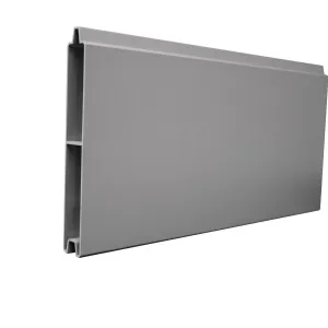 Aluminium Rabatplank - Grijs 9007 - 2x15x178 cm