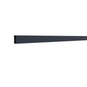 Aluminium Sight plank - Antraciet 7016 - 2x5x178 cm