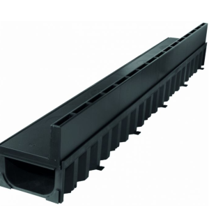 ACO Hexa Slotline zwart, L-vorm, incl. 2 opzetelementen