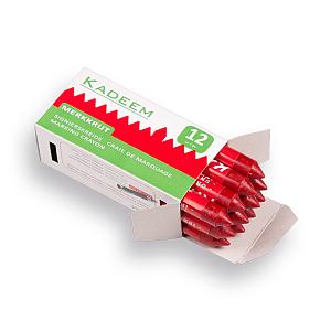 Merkkrijt rood