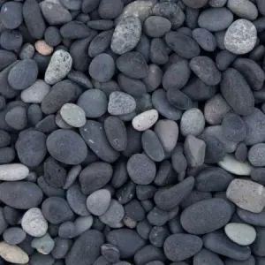Beach pebbles zwart - 8/16 mm - Big bag 0,5 m3