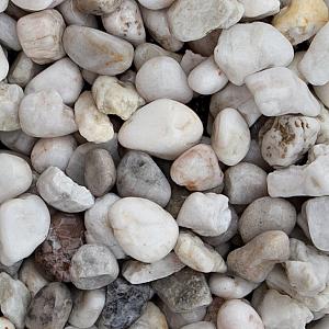 Witte kwarts grind - 12/16 mm - Big bag 0,5 m3