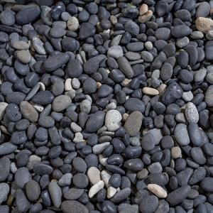 Beach pebbles zwart 5/8 Midibag 0,7m3
