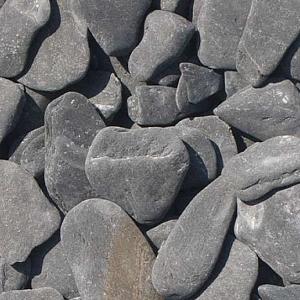 Flat pebbles zwart 15/30 Bigbag 1m3