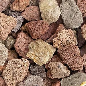 Lava rood-bruin split 16/32 Bigbag 1m3