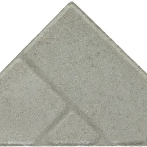 Bisschopsmuts grijs 8cm ( enkel op bestelling )