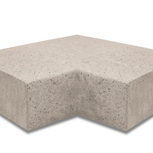 Oud Hollands Traptrede Binnen Hoek 40x20 cm - Greige