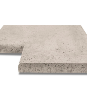 Oud Hollands - Zwembad rand Hoek 40x5 cm - Greige