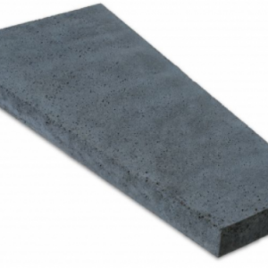 Oud Hollands Trapezium 120x60/30x8 cm - Antraciet