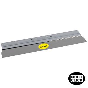 Super Prof, Multi Click wand/vloerschraperblad aluminium, 570x0,7 mm RVS