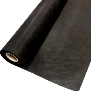 Drukverdelend doek zwart (onderdoek kunstgras) VOLLE ROL 105 m2